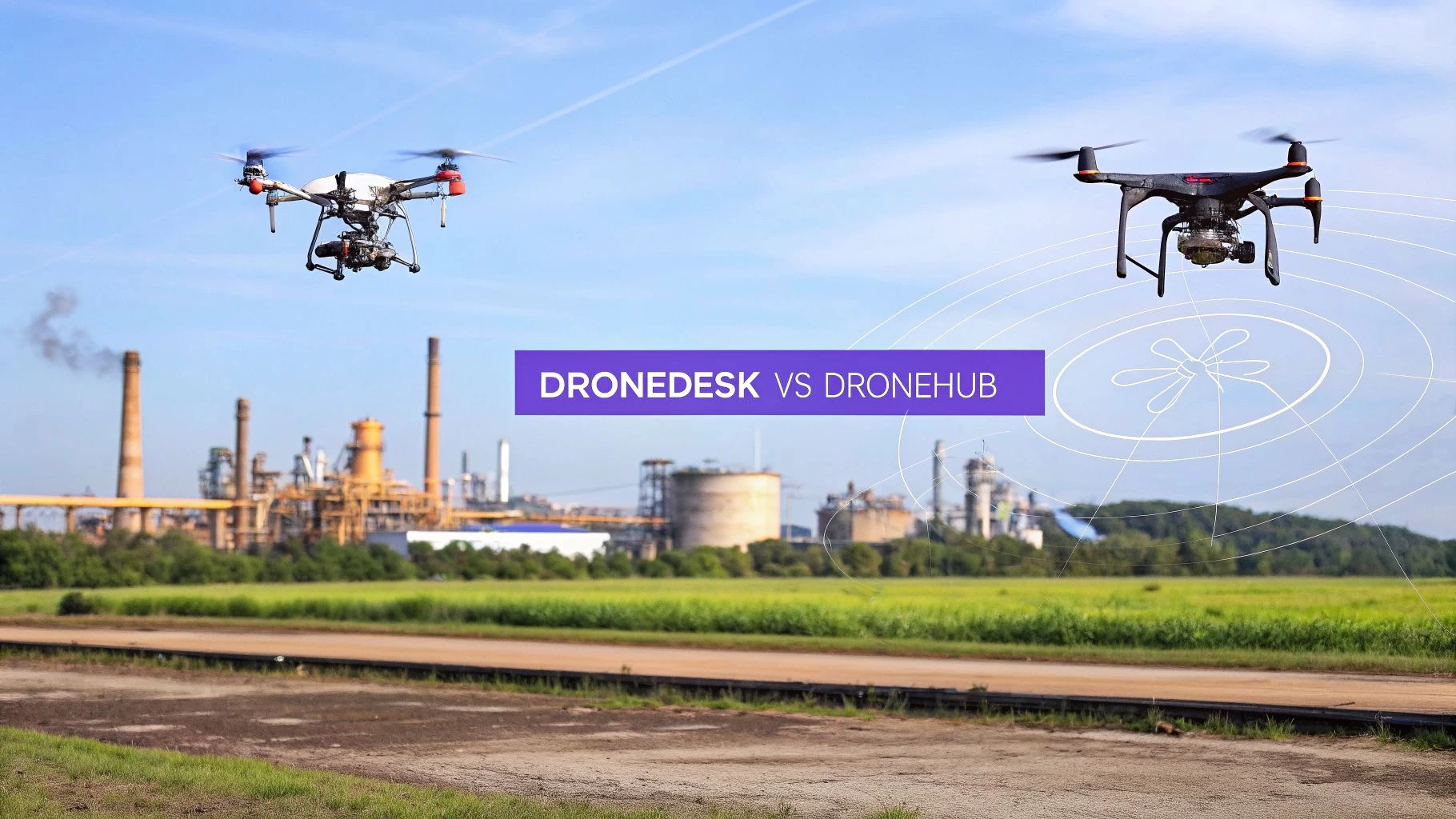 Compare Dronedesk with DroneHub for Drone Operations