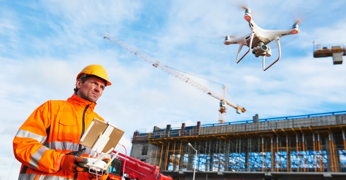Do I need a CSCS card to fly a drone at a construction site?