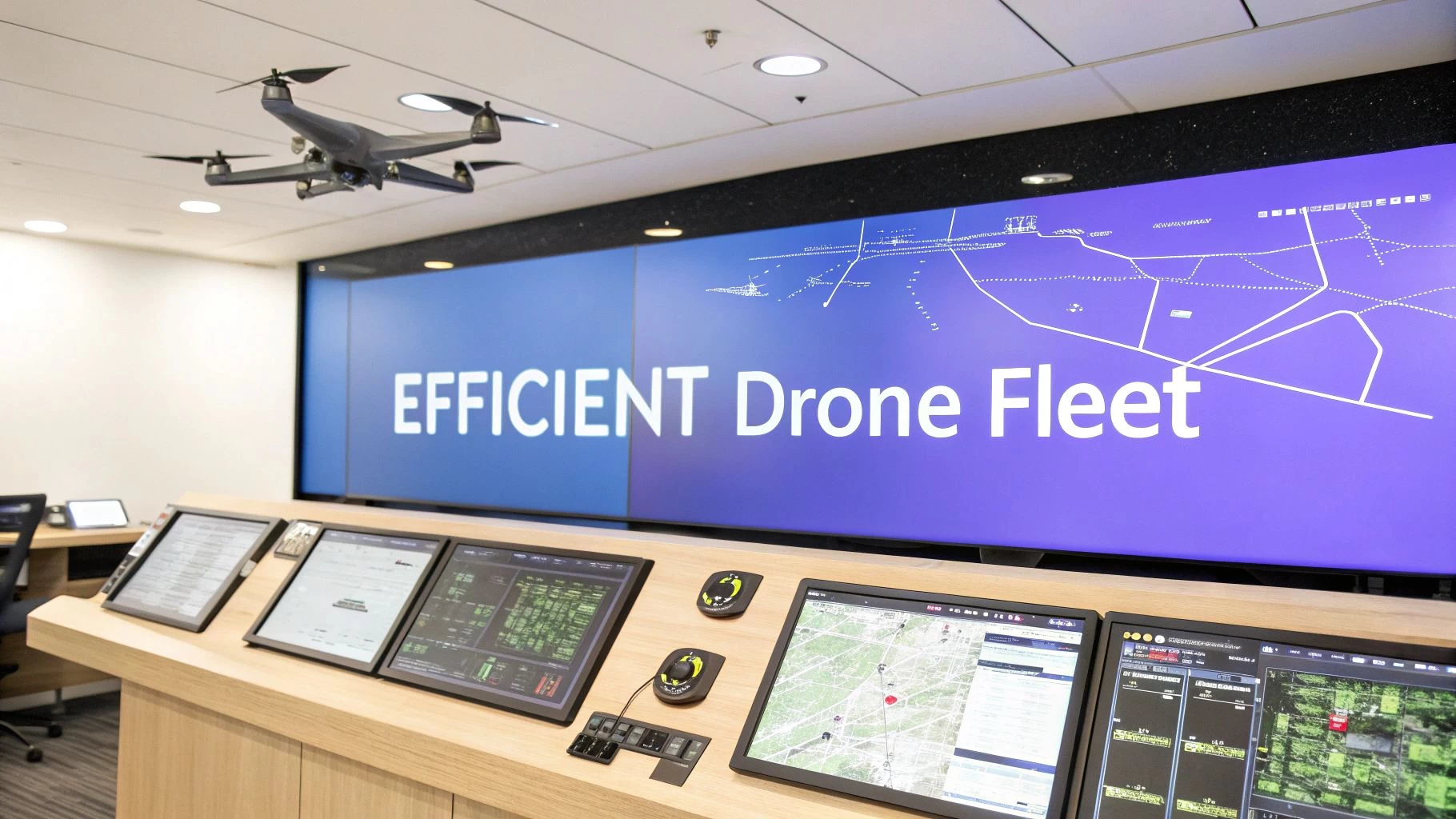 Drone Fleet Management Strategies to Maximize Efficiency