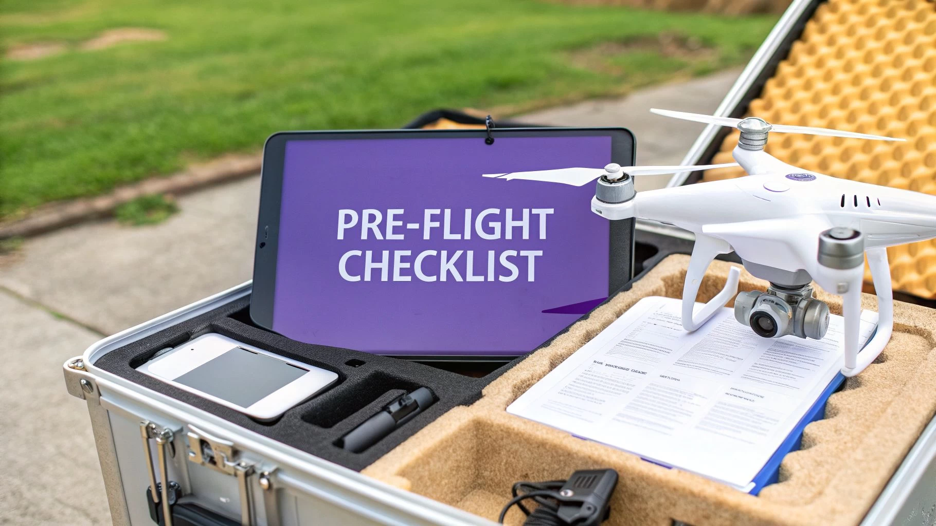 Drone Pre Flight Checklist - 7 Key Tips for Safer Flights