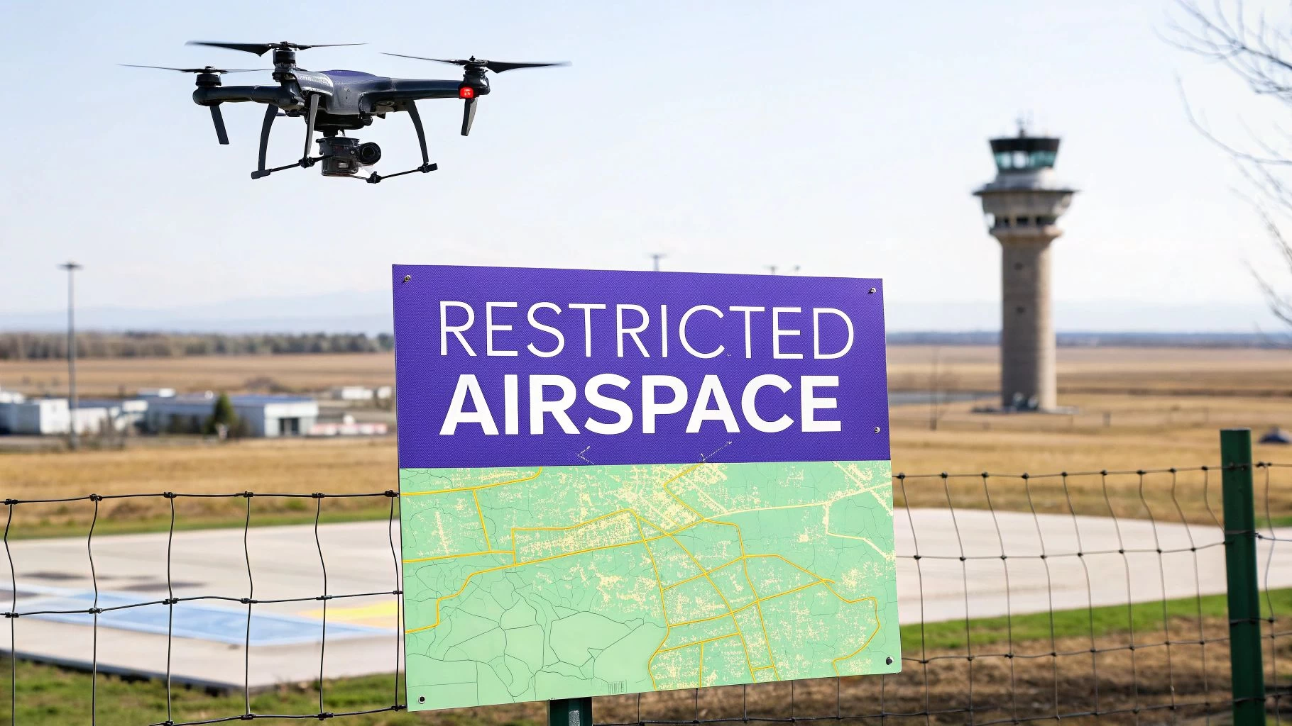 A Guide to Drone Restricted Airspace