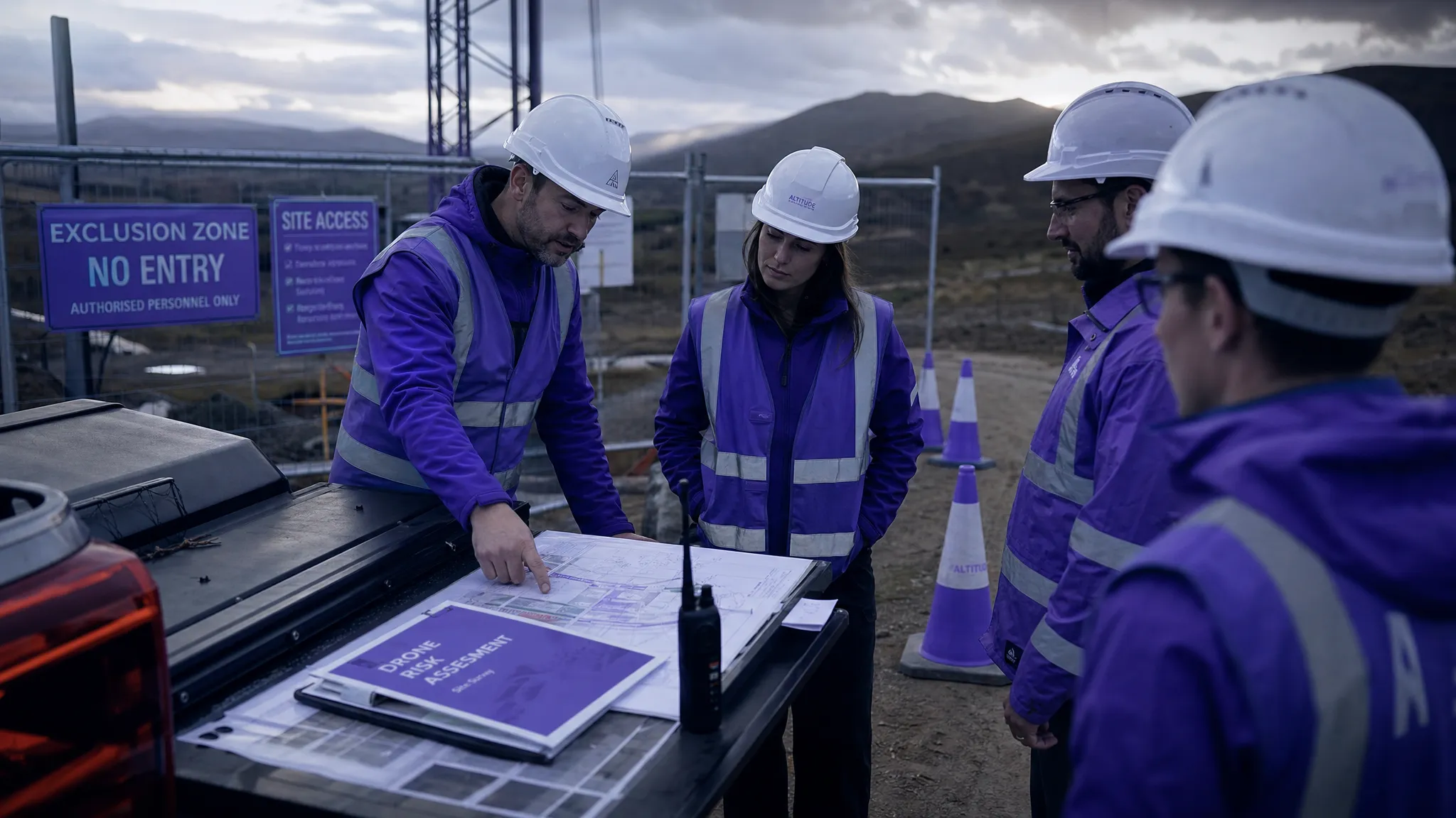 Drone Risk Assessment Template for Commercial Operations