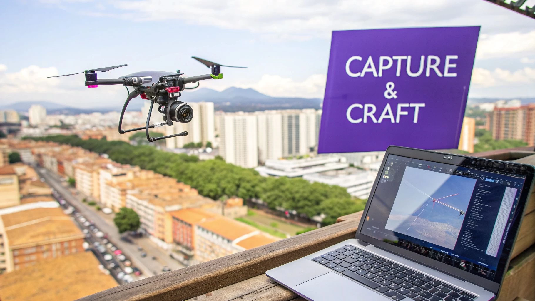 Transforming Aerial Footage