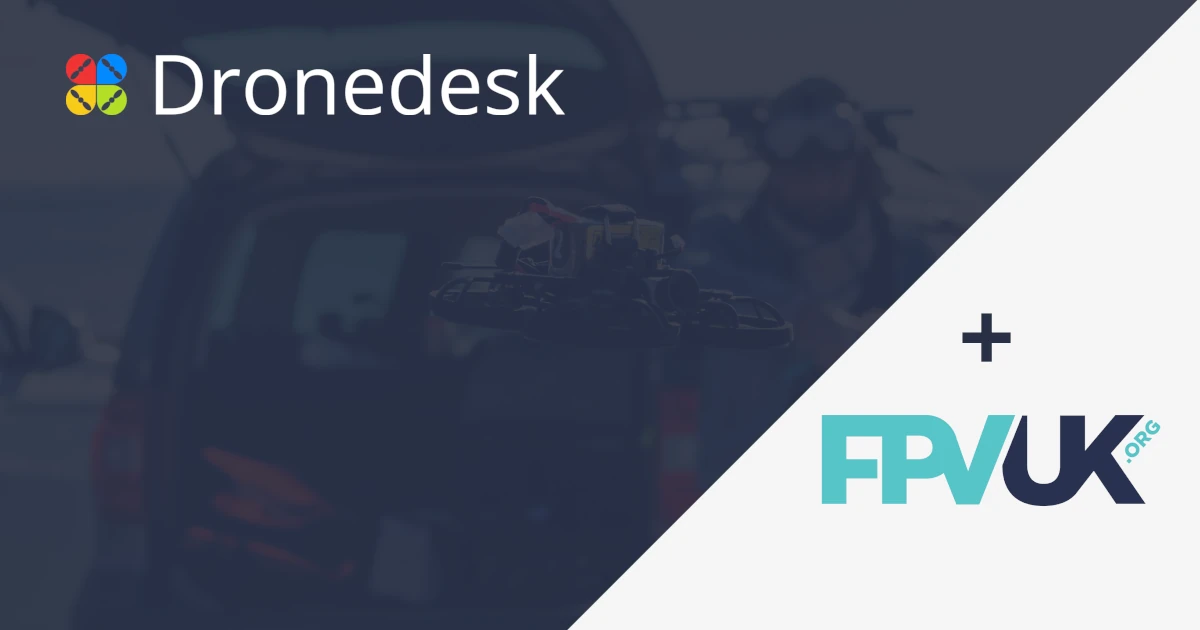Dronedesk has partnered with FPV UK