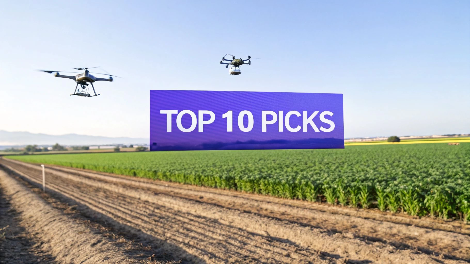 Transforming Drones Agriculture - Top 10 Picks for 2025