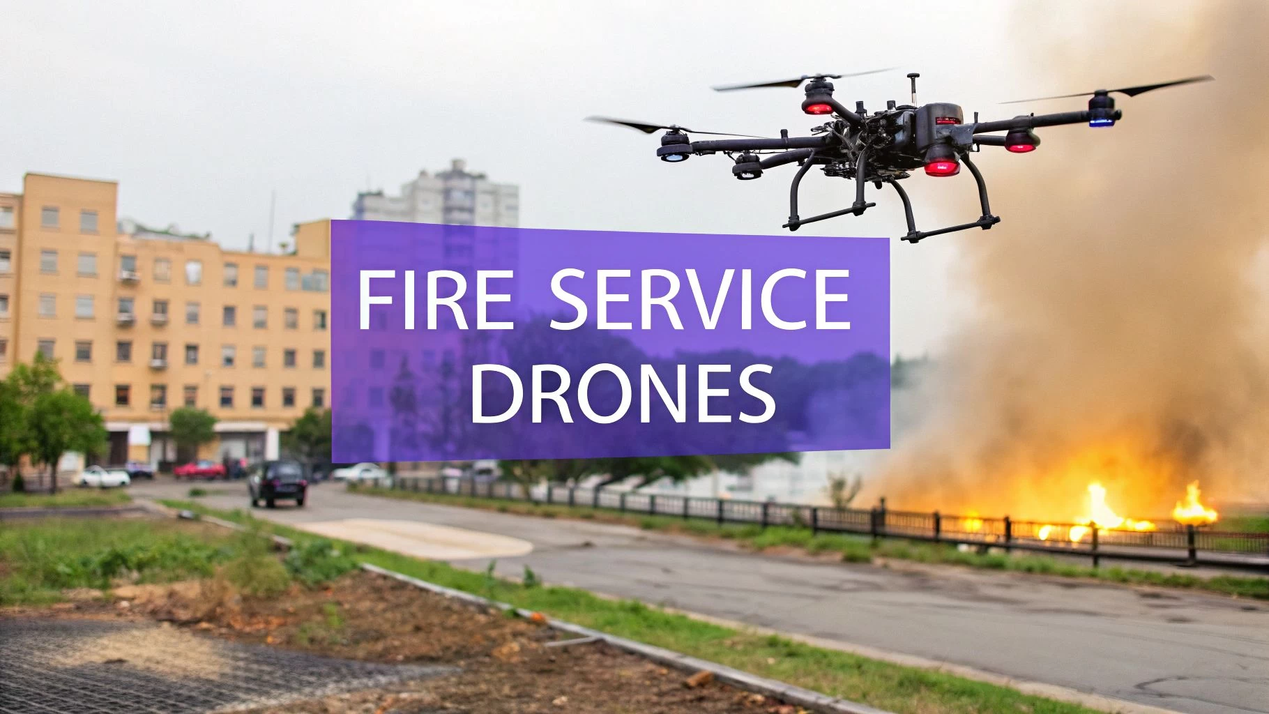 Drones in the fire service - Transforming Emergency Response