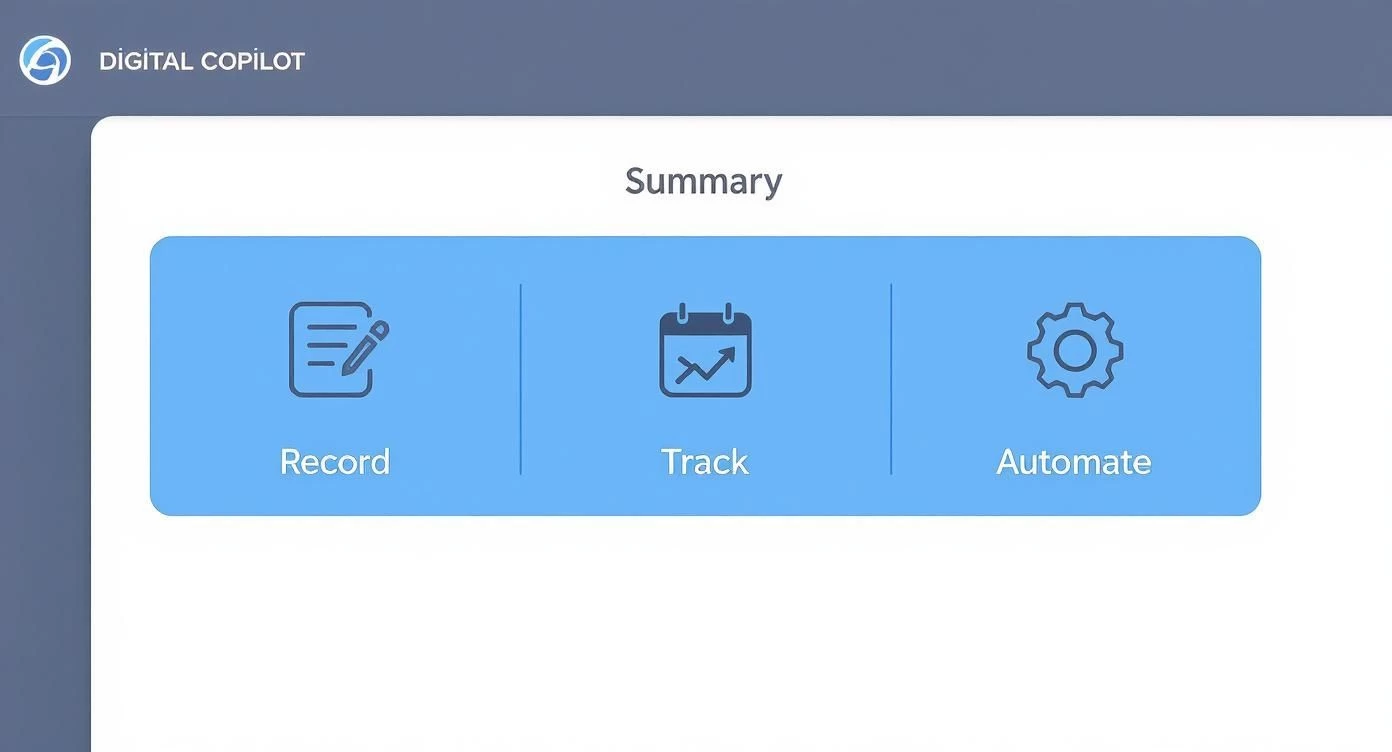 Infographic about electronic logbook pilot