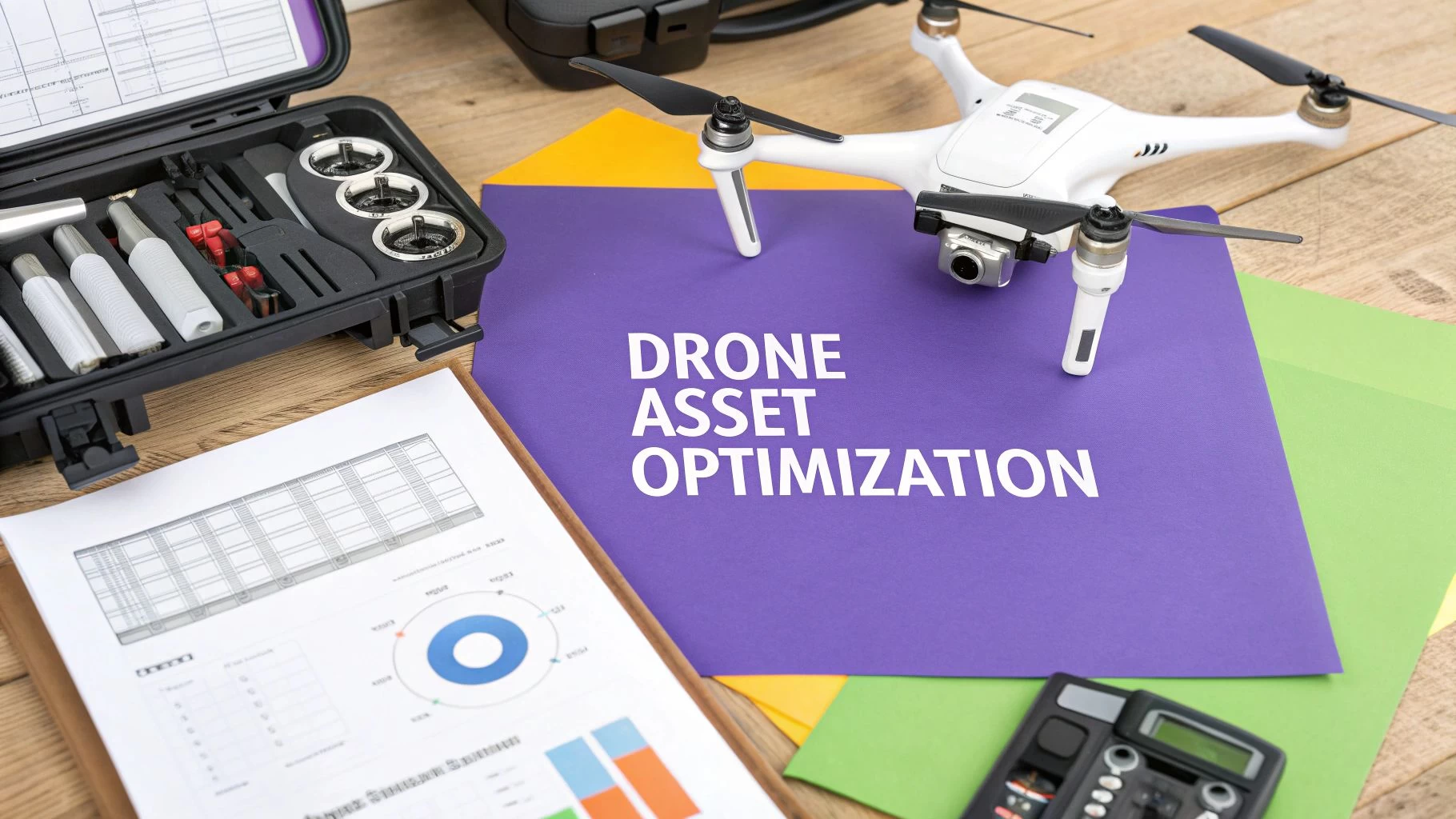 equipment lifecycle management - Drone asset optimization
