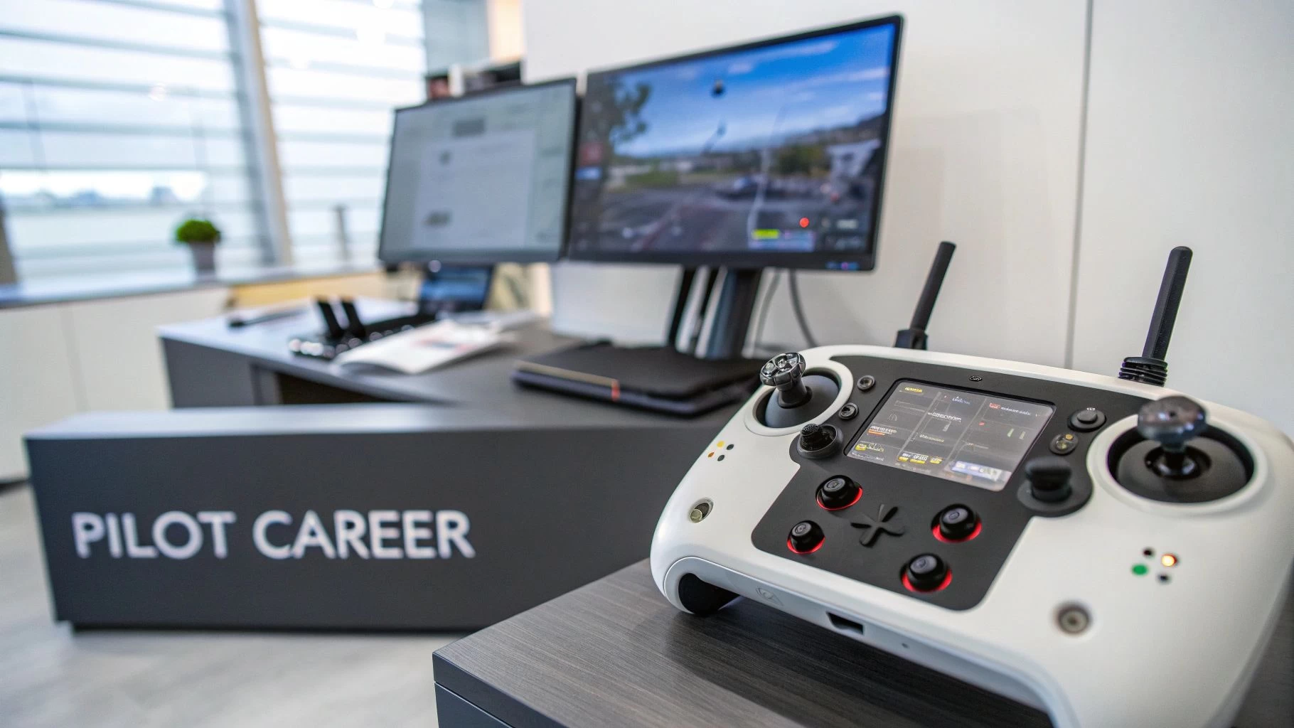 Image of drones in different commercial applications