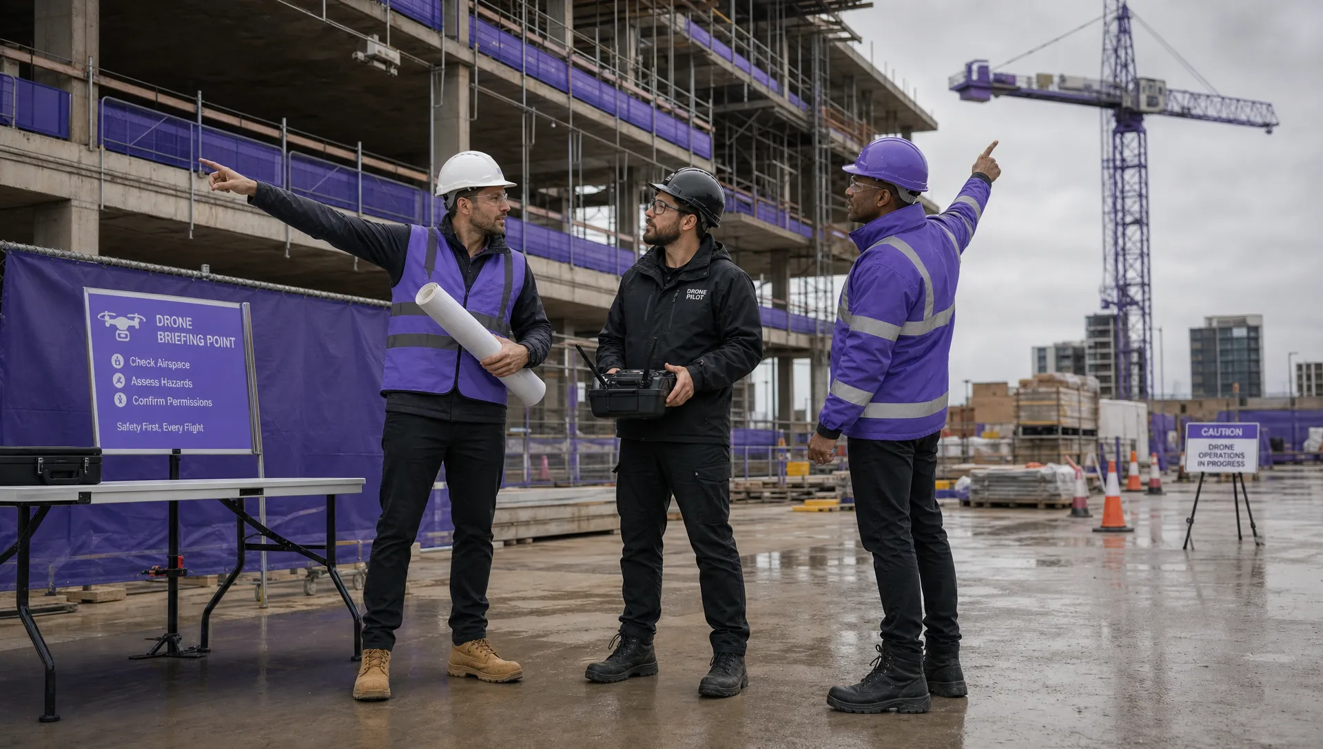 FAA Drone Rules for Commercial Use on Construction Sites