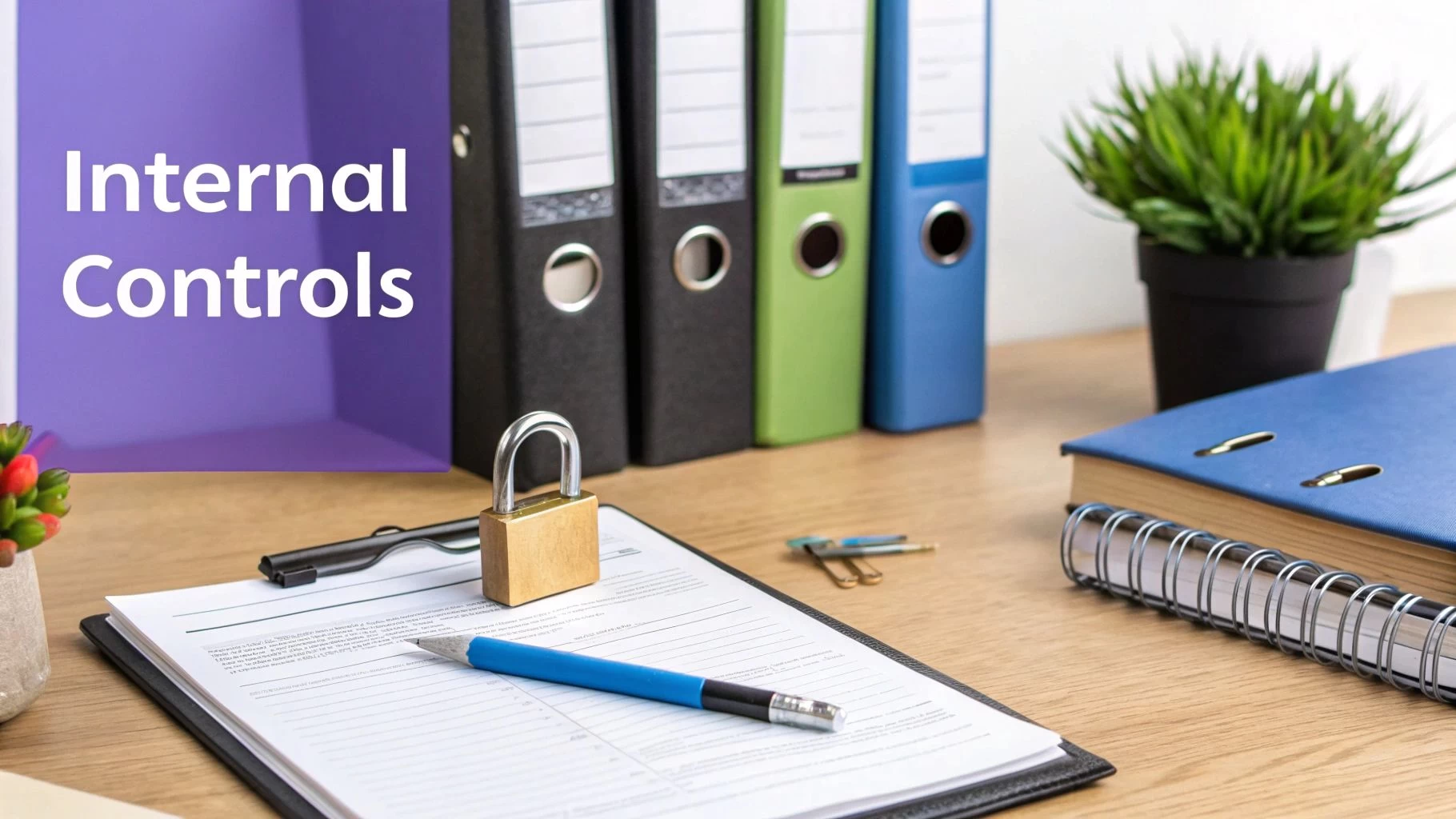Implement Strong Internal "Controls and Documentation