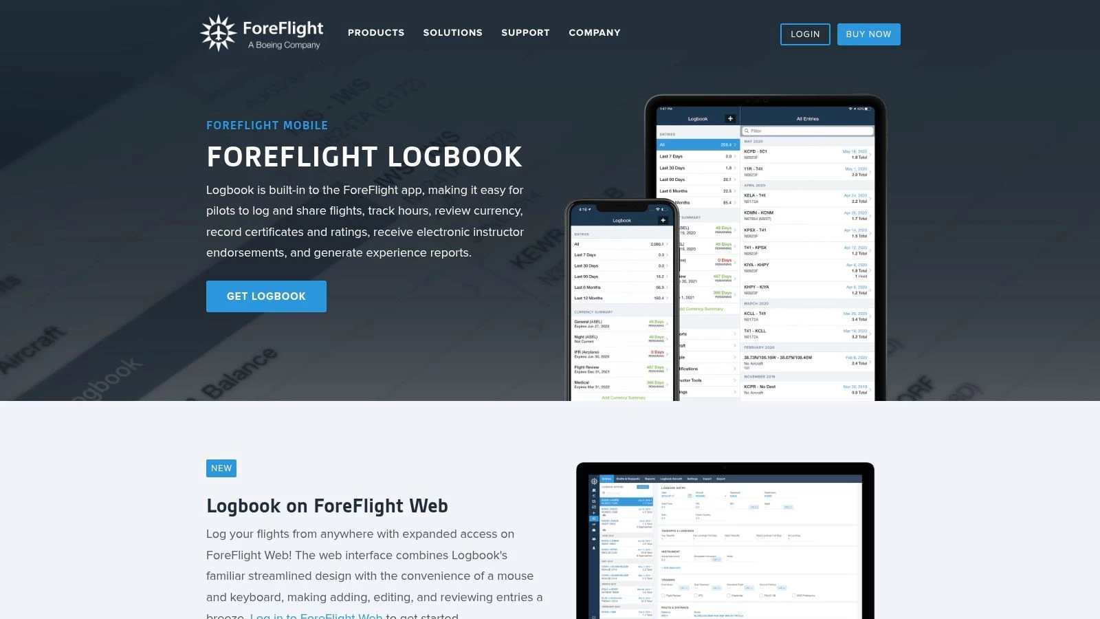 ForeFlight Logbook (Digital)