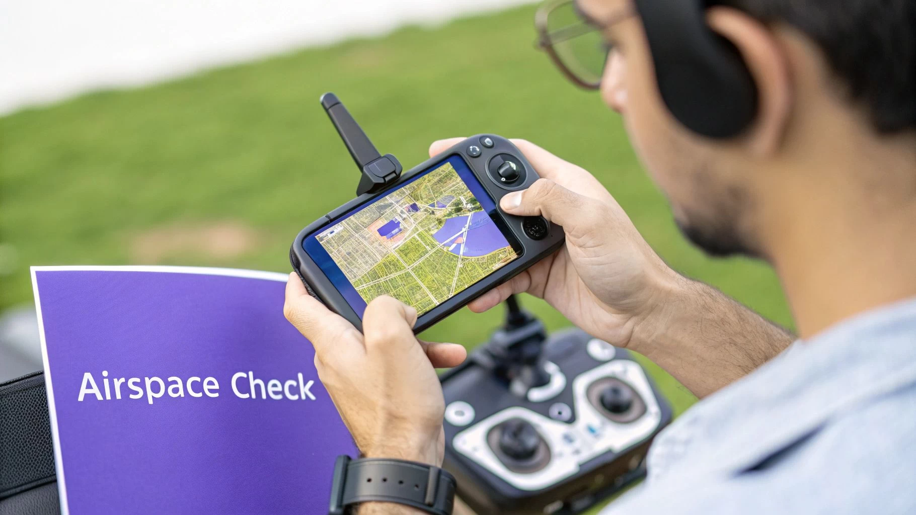 B4UFLY Drone Airspace Map