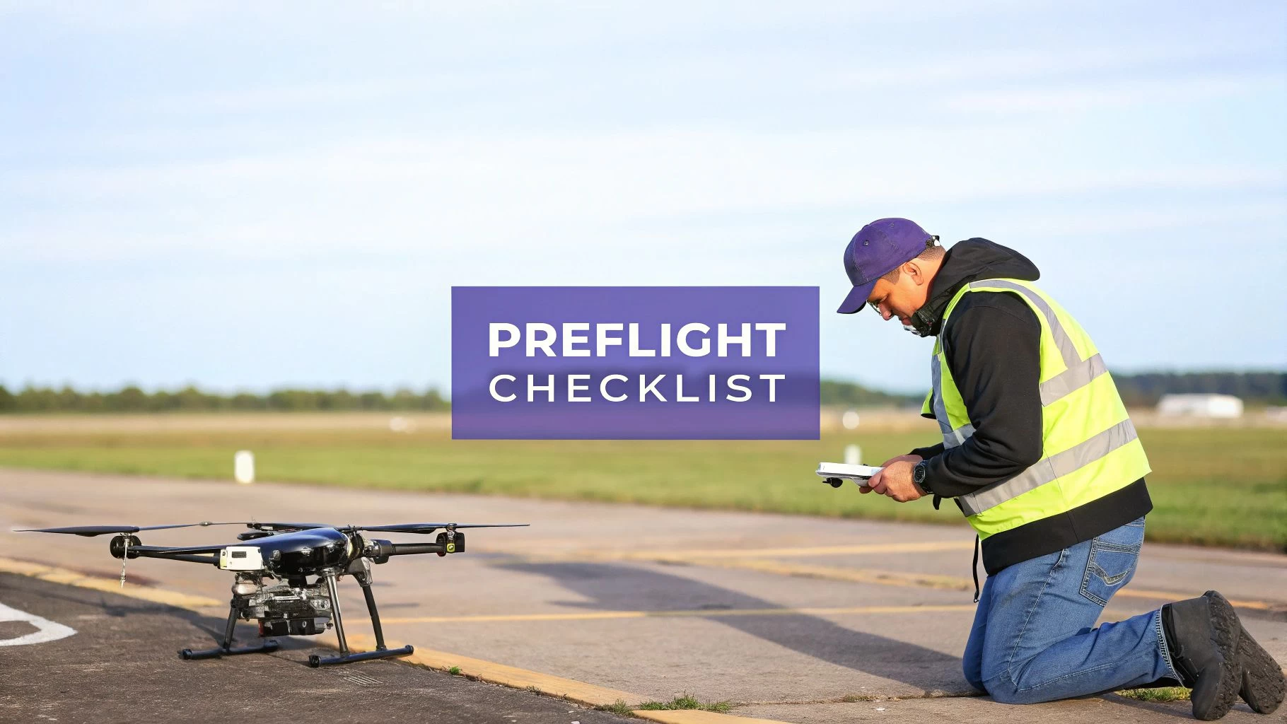 Pilots Preflight Checklist: pilots preflight checklist for safe drones