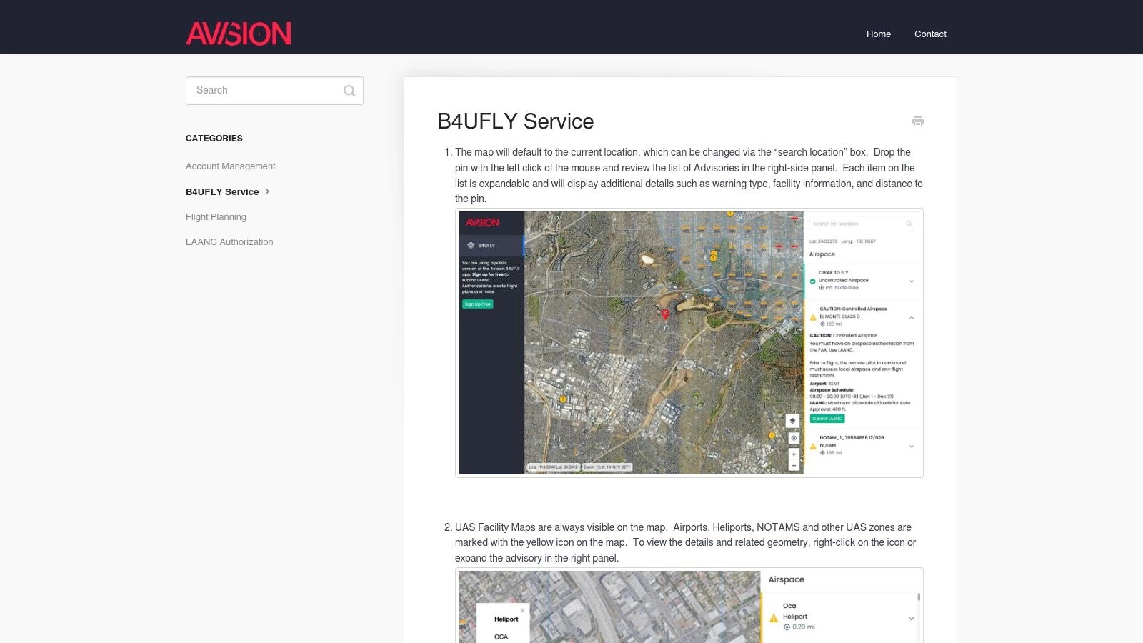 Avision for Drones