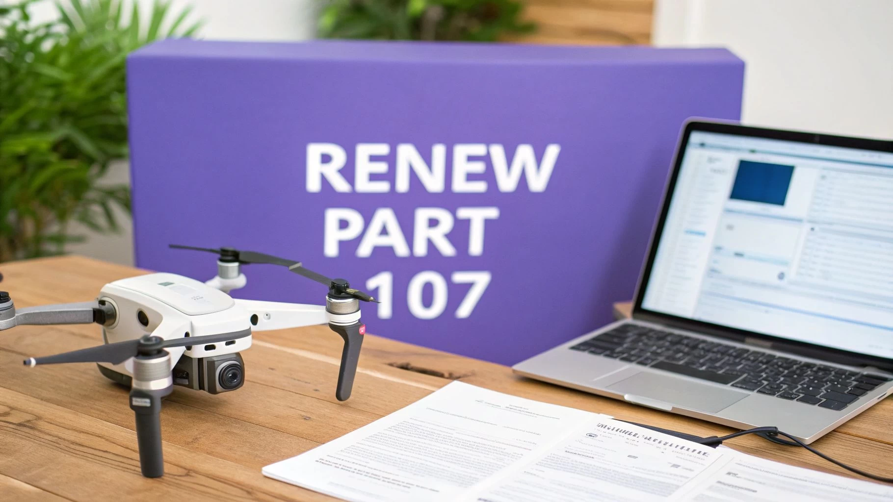 How to renew part 107 license - Quick Guide