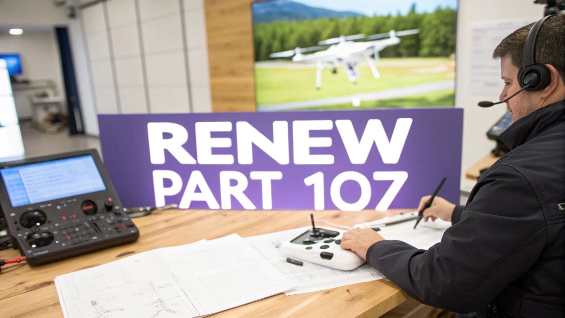 Renew Part 107 - Your Guide to Recertification Success