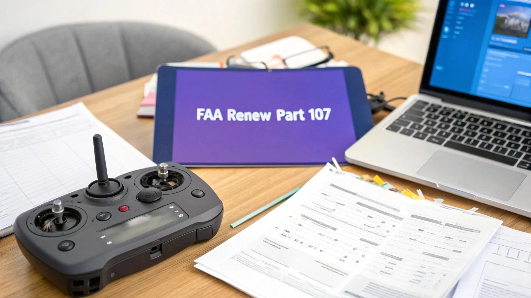 A Drone Pilot's Guide to Renewing Part 107 License