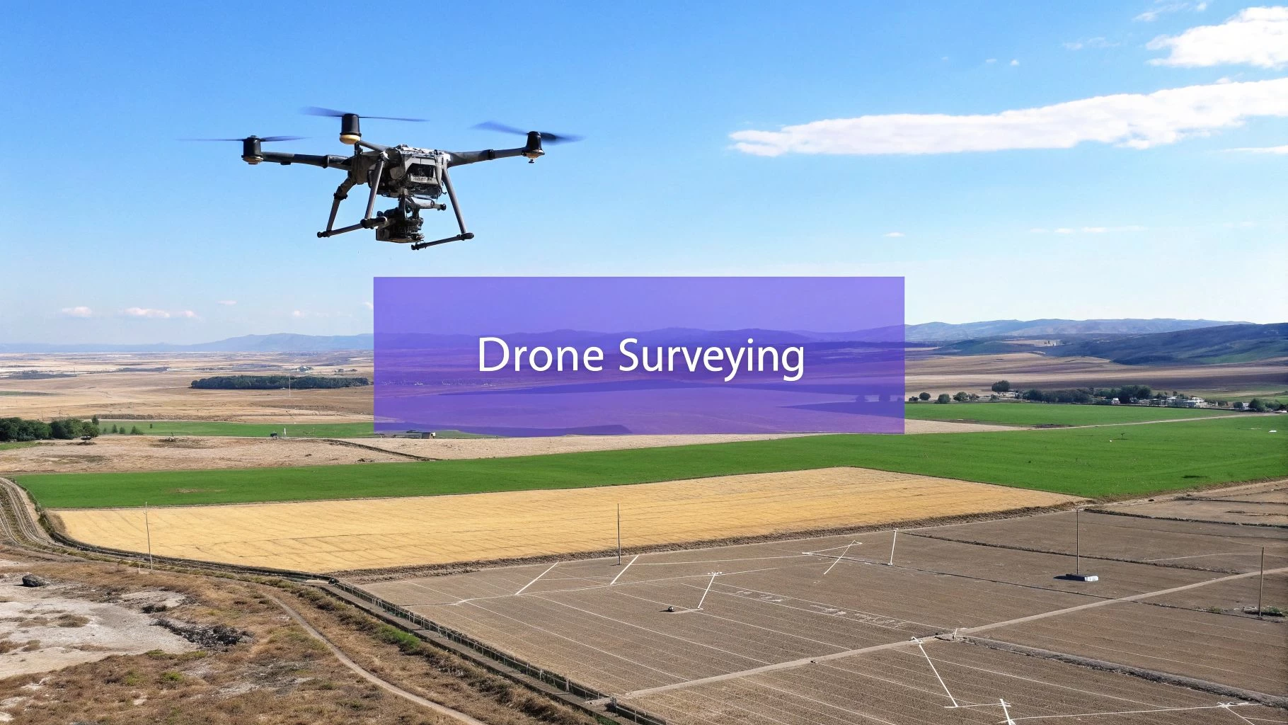 Surveying with Drones - Fast & Accurate Results