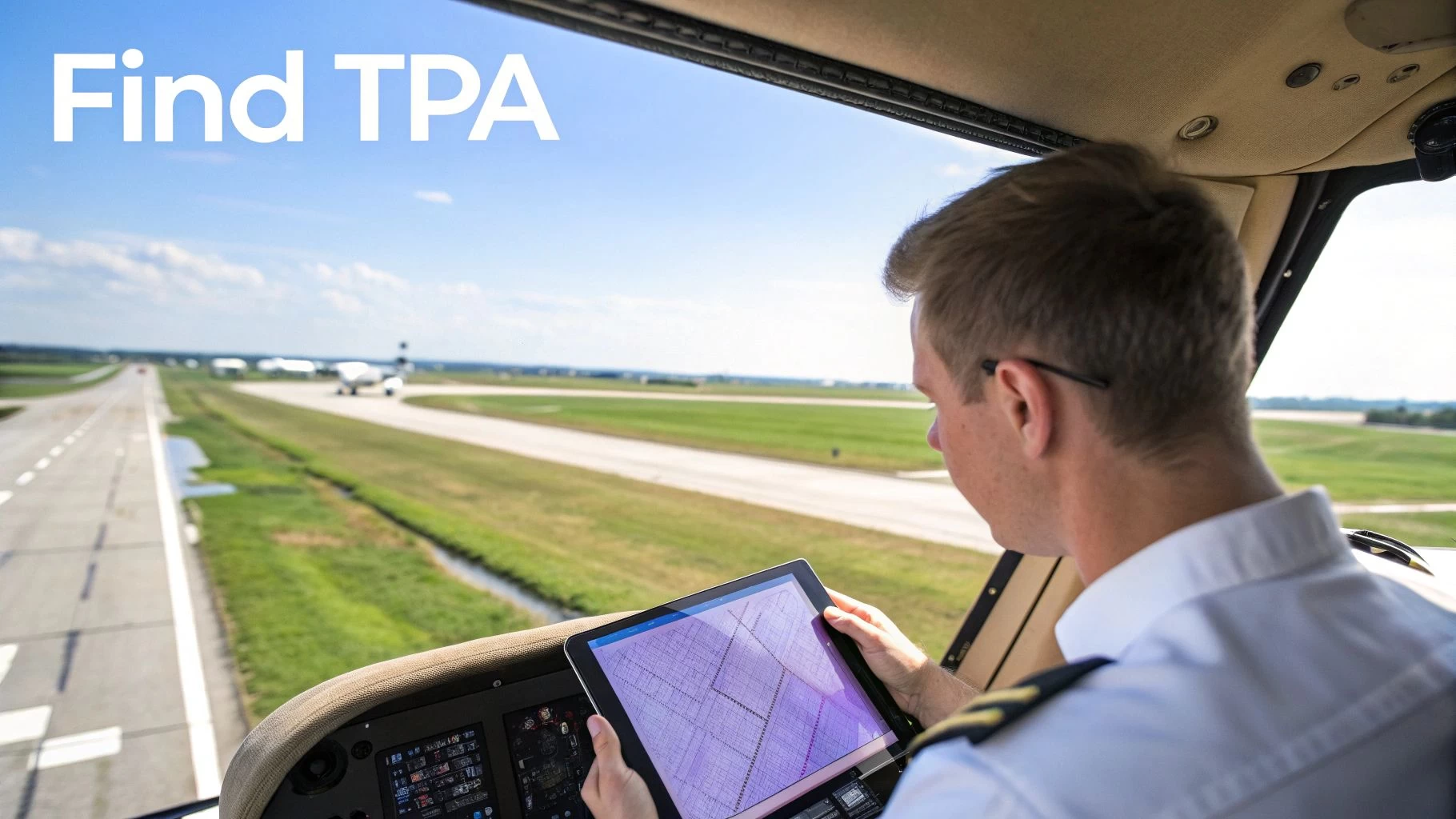 A pilot is checking a chart supplement for traffic pattern altitude information