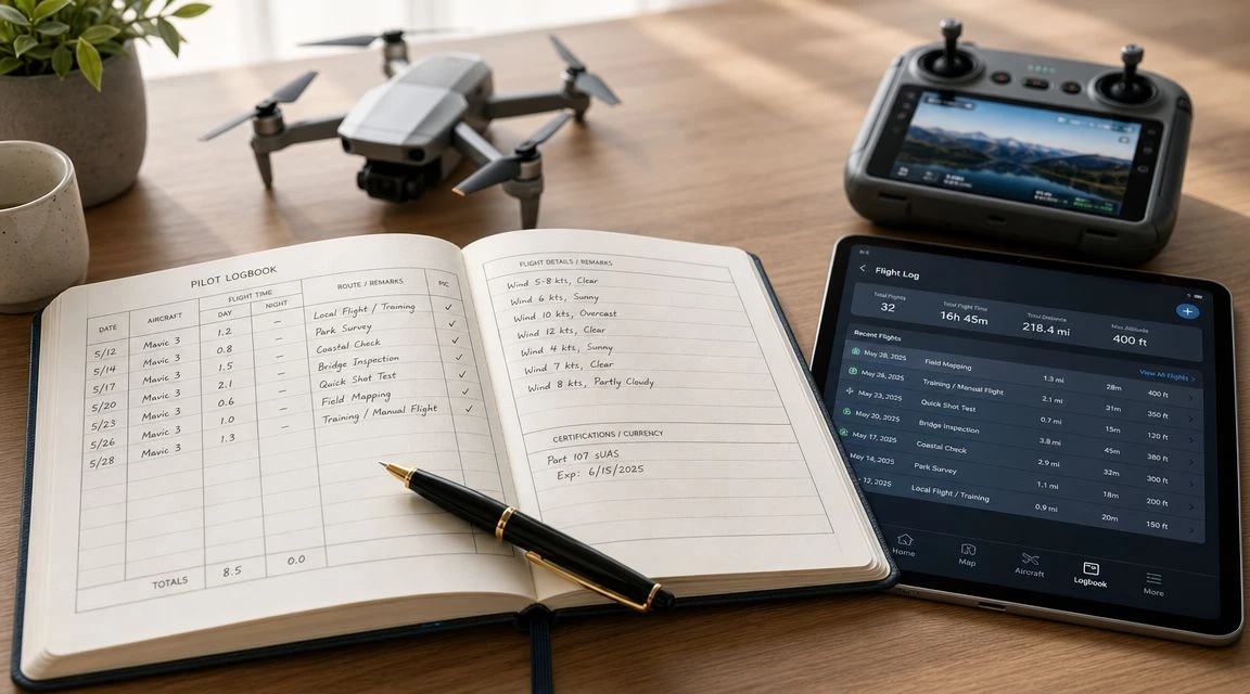 Your UAS Pilot Logbook: A Complete Guide for 2026