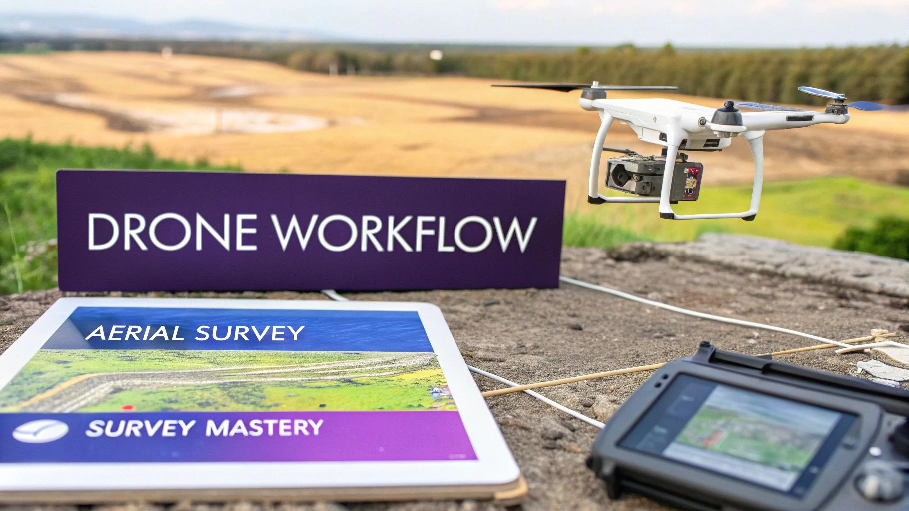 Mastering the UAV Aerial Survey Workflow From Start to Finish