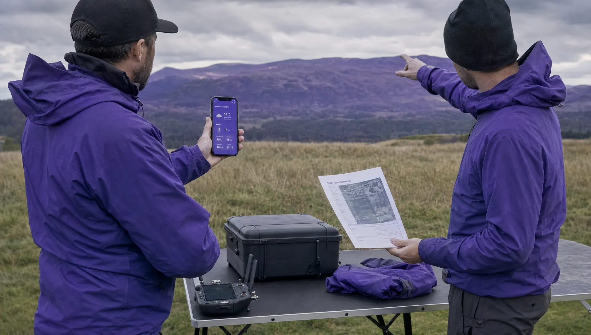 Weather App for Drone Flying: Checks Beyond Wind Speed